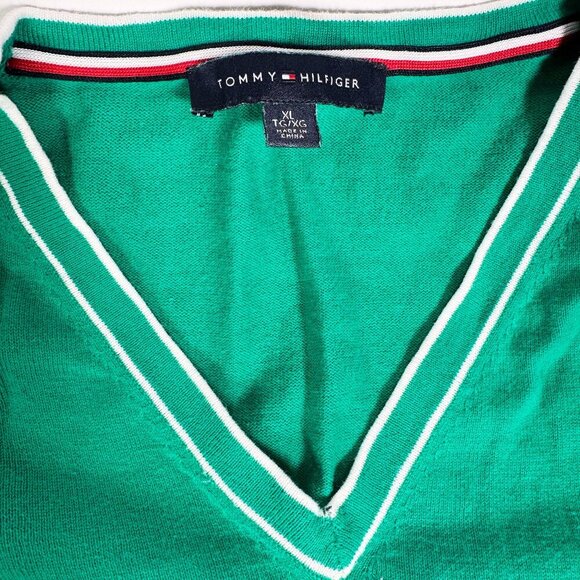 Green Tommy Hilfiger Sweater - Picture 2 of 2